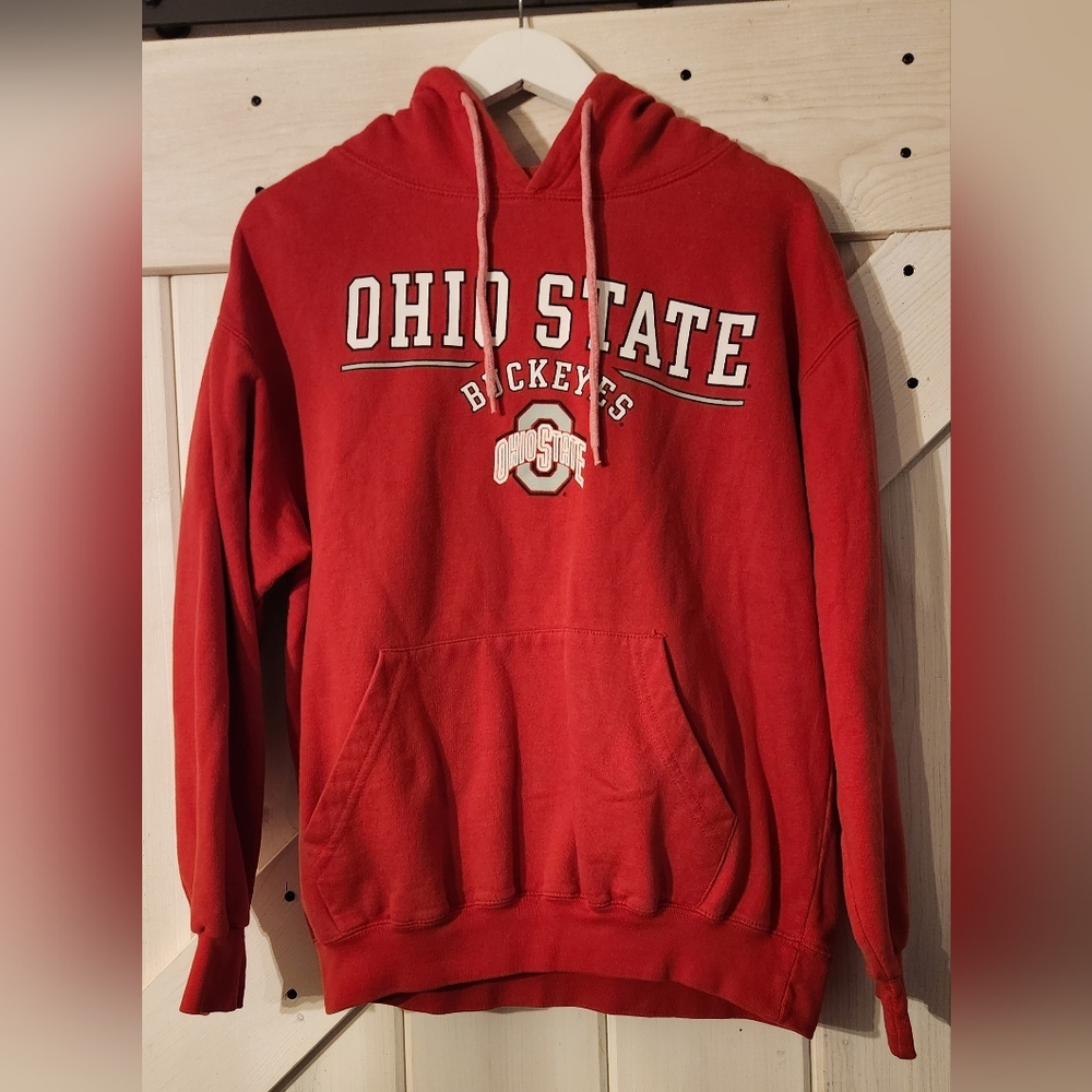 90s Ohio State Buckeyes Hoodie. Size M. Vintage TCX Tag.